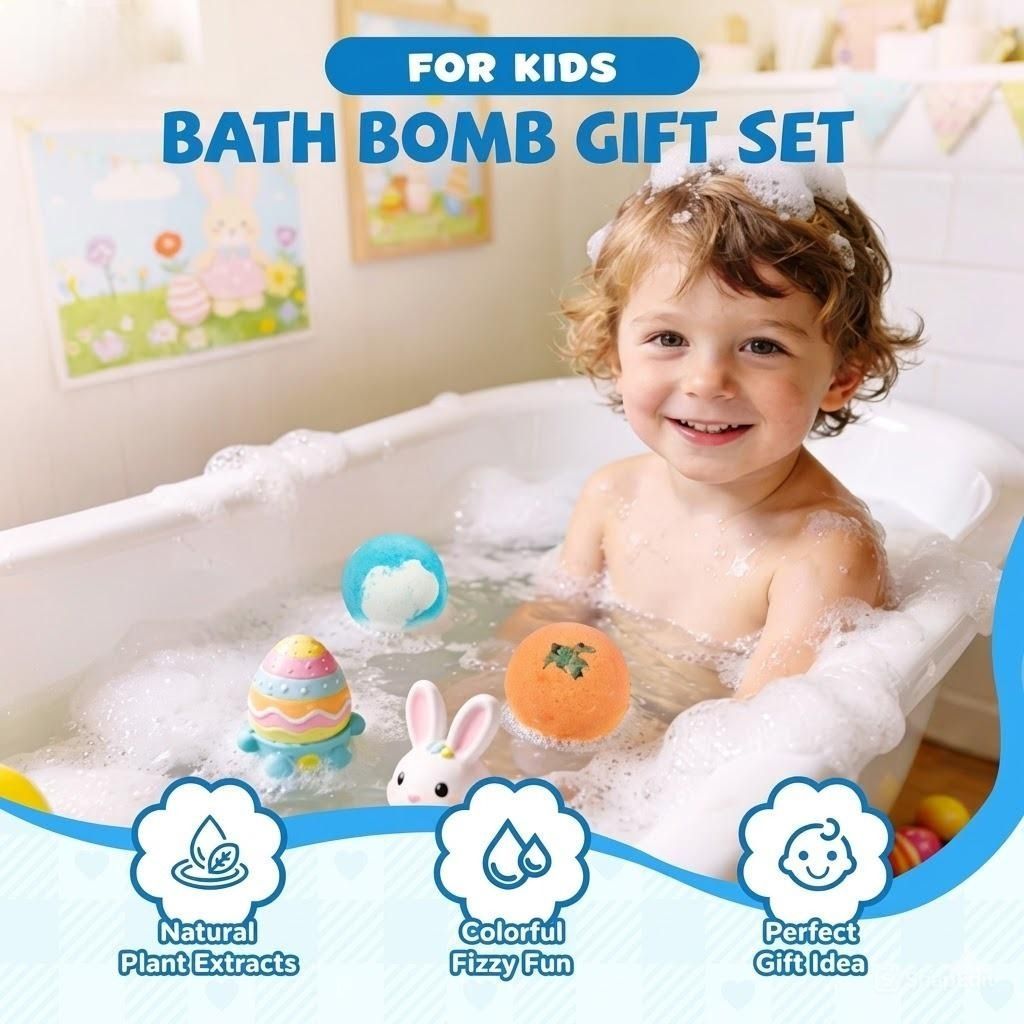 Kids Bath Ball Kids Bath Salt Ball Natural Organic Land & Sea Toys Handmade Ball For Kids For Dry Skin Moisturize
